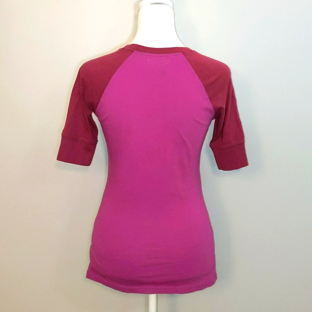 Two-Tone Raglan Tee - Picture 5 of 9